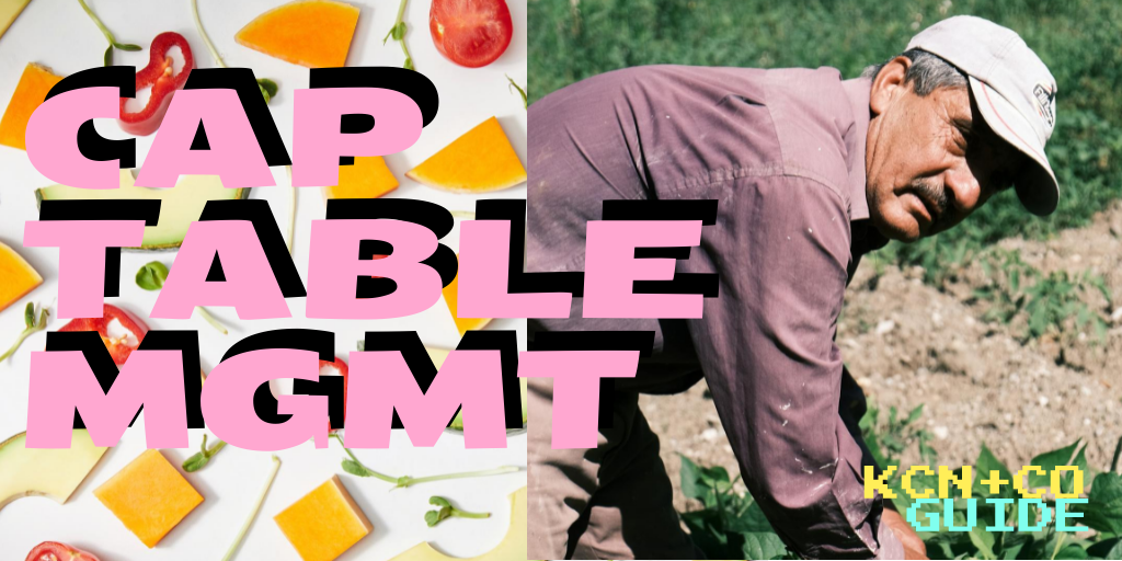 Managing Your Company's Cap Table Cap Table Management